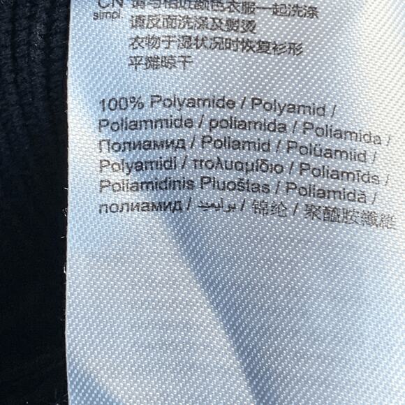 Opening Ceremony Esprit Fuzzy Logo Cropped Sweater Black Crewneck Small - Picture 9 of 9